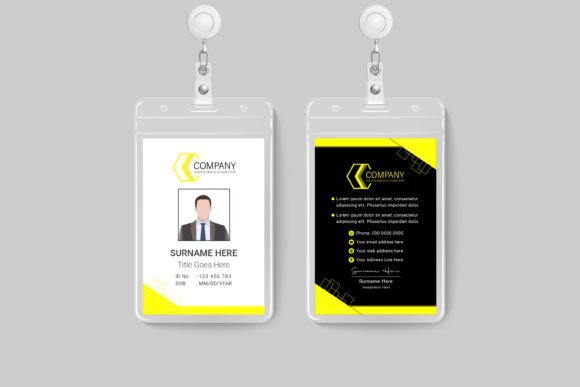 Crafting a Professional Edge with Identification Card Template Design