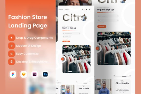 Cultures Fashion Store Landing Page V1: A Fresh Approach to Digital Retail