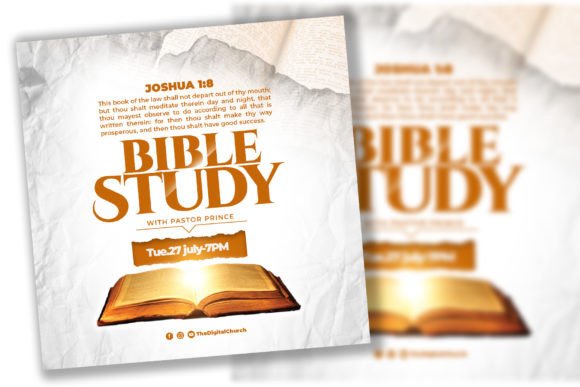 Elevate Your Invitation: A Deep Dive into the Bible Study Church Flyer Template
