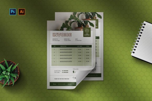 Greenity - Invoice Template: A Professional Billing Solution