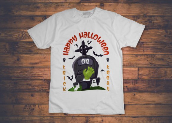Halloween Trick or Treat Tshirt Design: Your Seasonal Creative Asset