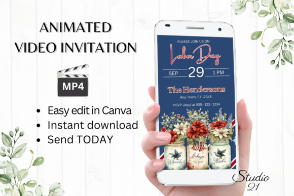 Labor Day Invitation: Your Go-To Digital Template
