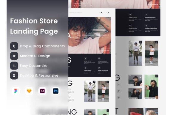 Shikawa: A Fashion Store Landing Page V1 That Drives Engagement