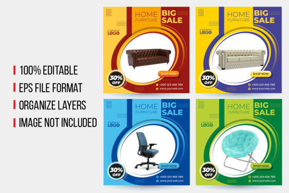 Social Media Banner for Furniture Sale: Elevate Your Brand