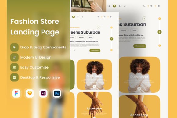 SoleStyle: A Landing Page Template for Fashion E-commerce