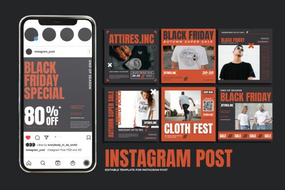 Upgrade Your Instagram: Mastering the Black Friday Sale off Instagram Post